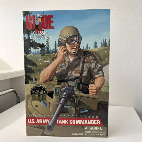 GI Joe Classic‎ Collection U.S. Army Tank Commander Limited Edition - NIB - Picture 1 of 6